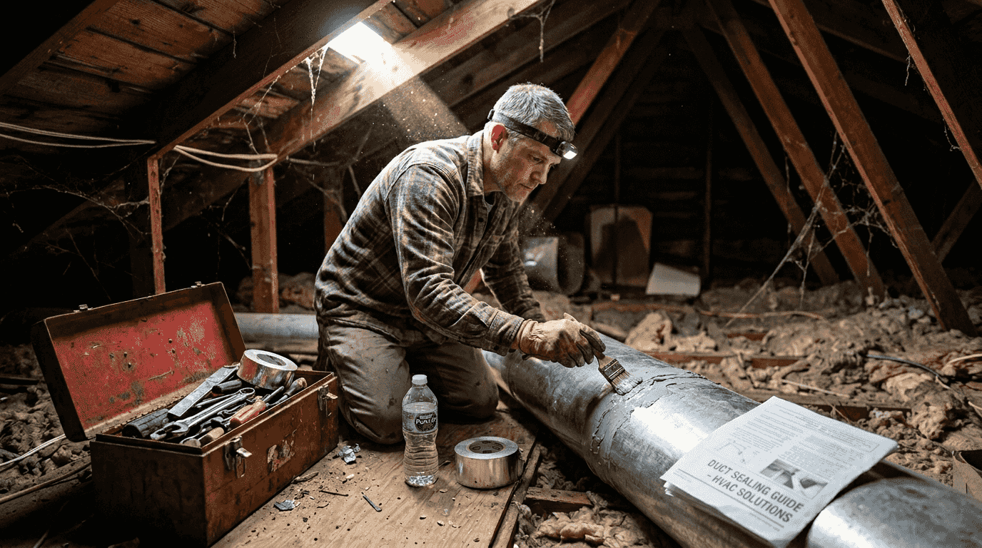 How to repair ductwork for better indoor air in 2026