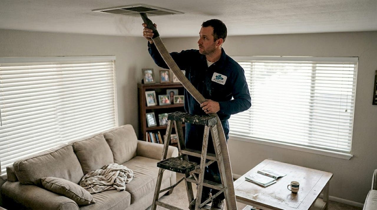 Schedule duct cleaning for healthier air and lower bills