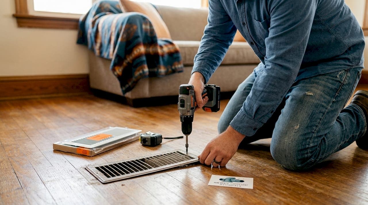 Step-by-step guide to vent replacement for better home air