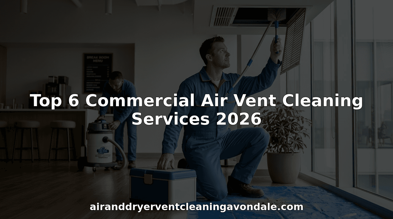 Top 6 Commercial Air Vent Cleaning Services 2026