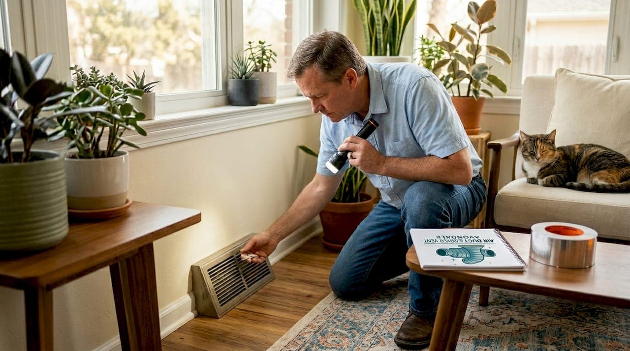 How to detect duct leaks: A homeowner's guide