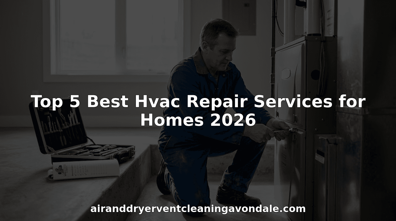 Top 5 Best Hvac Repair Services for Homes 2026
