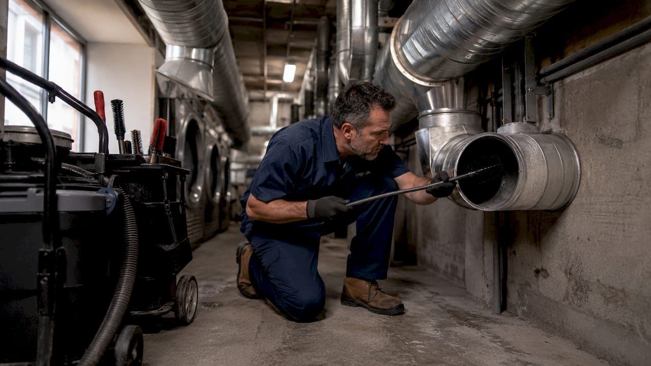 Why Laundromats Need Dryer Vent Service: 2026 Guide