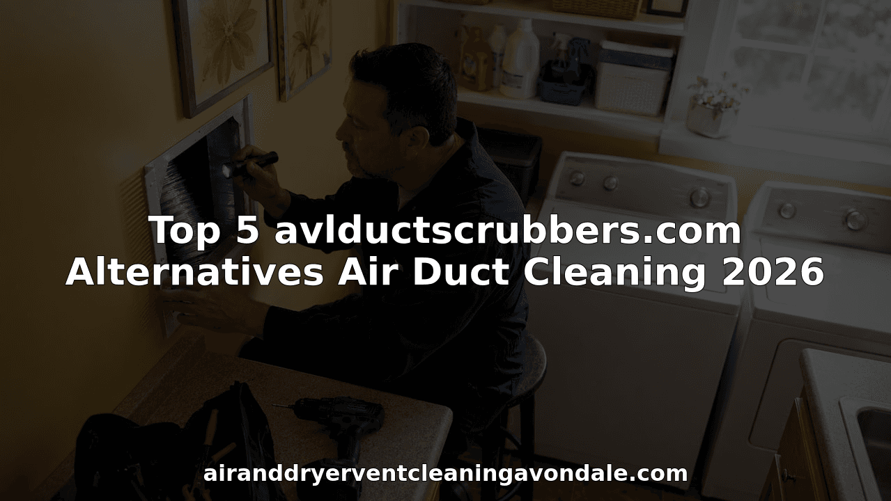 Top 5 avlductscrubbers.com Alternatives Air Duct Cleaning 2026